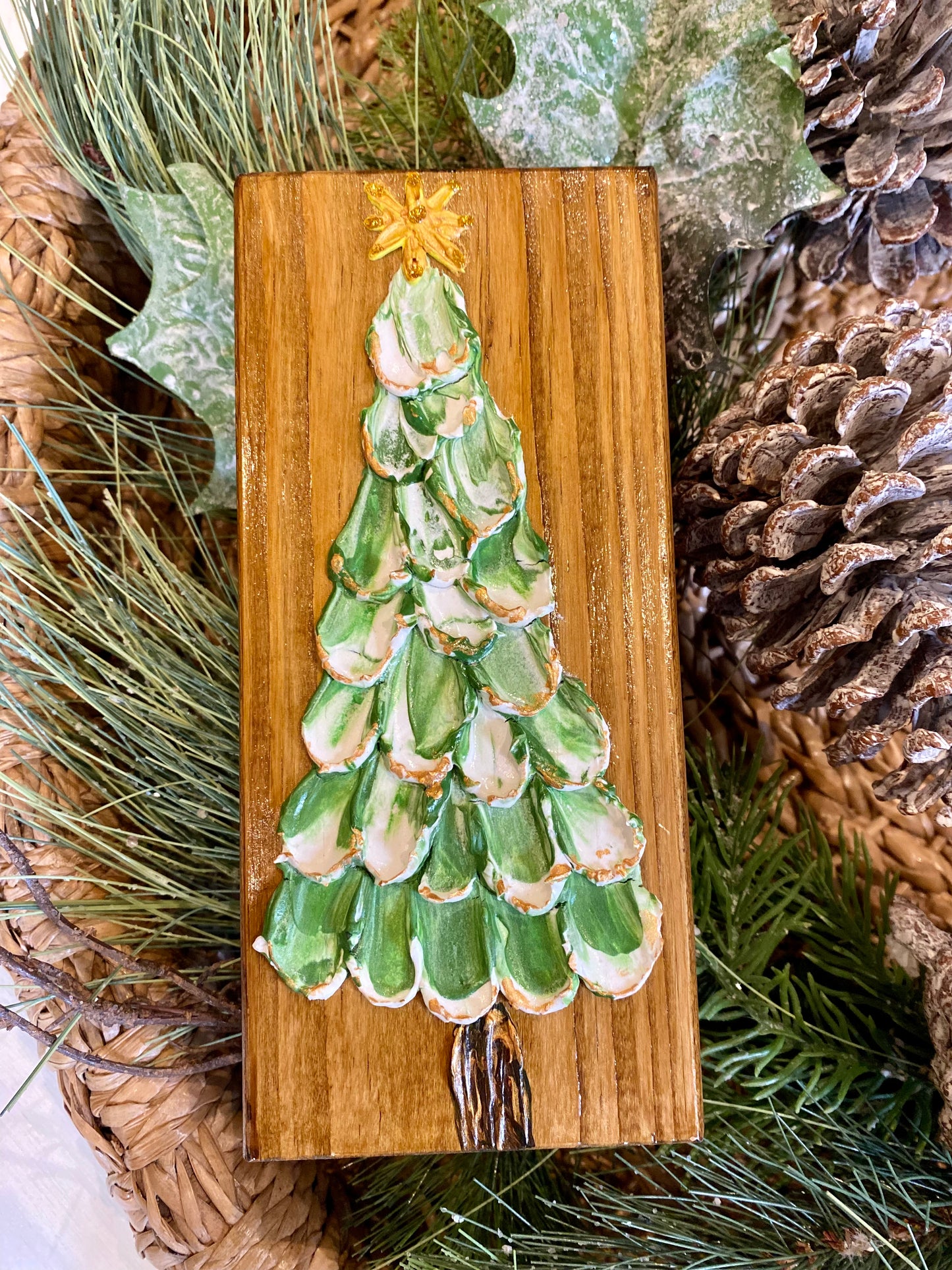 Christmas tree block