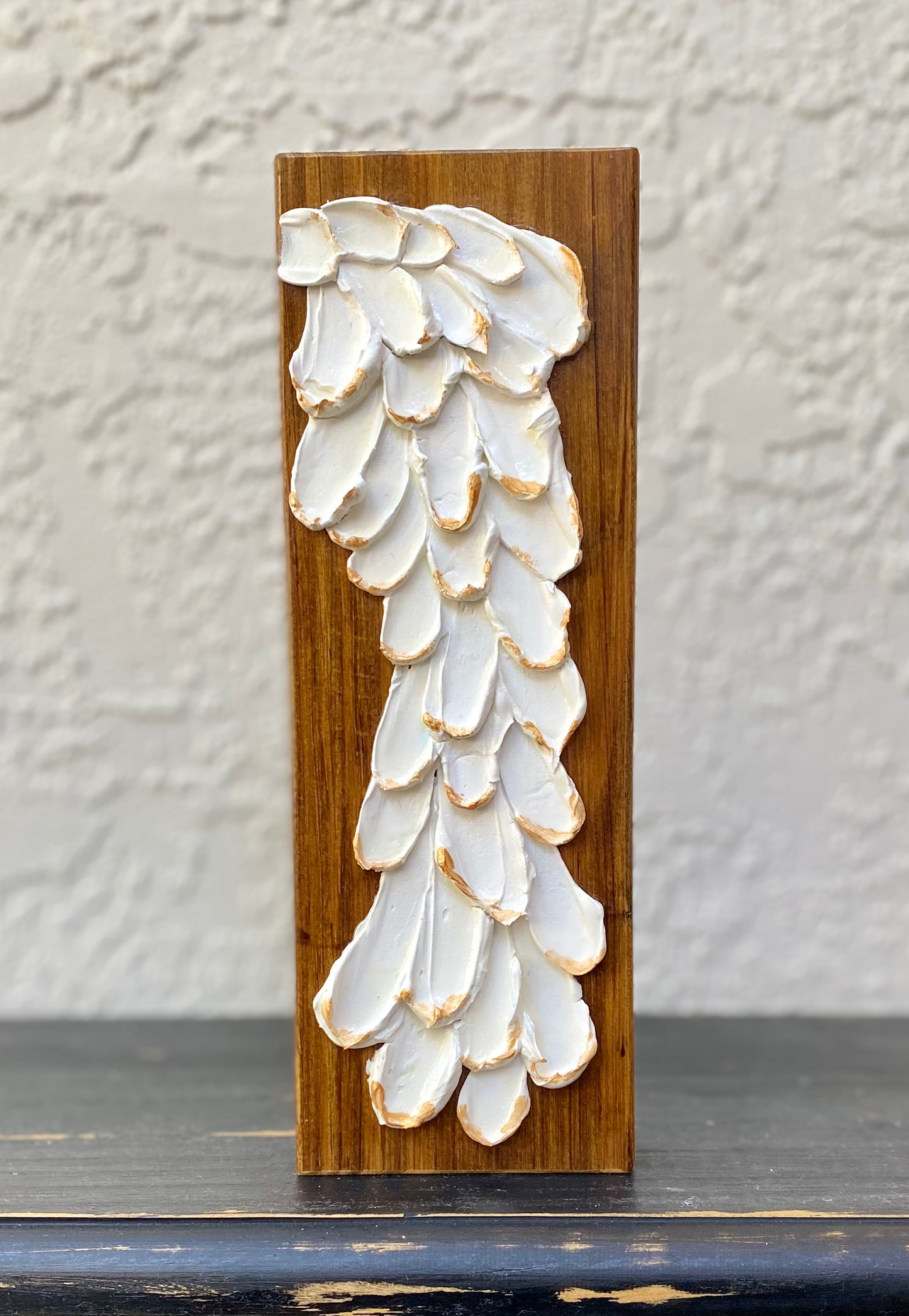 Angel wings-natural wood