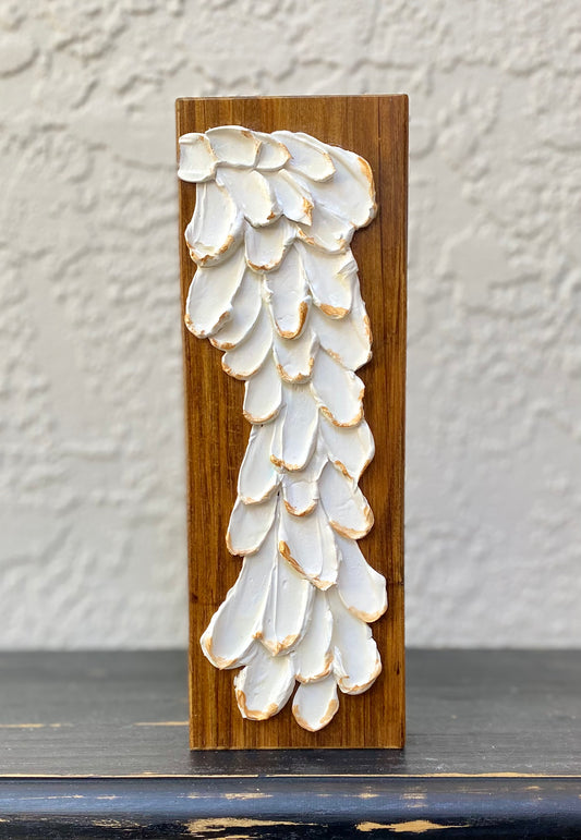 Angel wings-natural wood