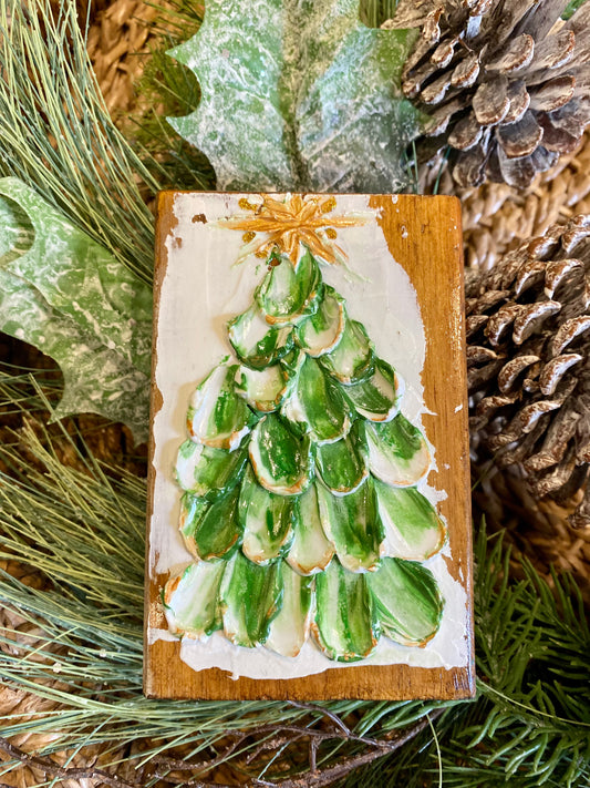 Christmas tree block /shelf sitter