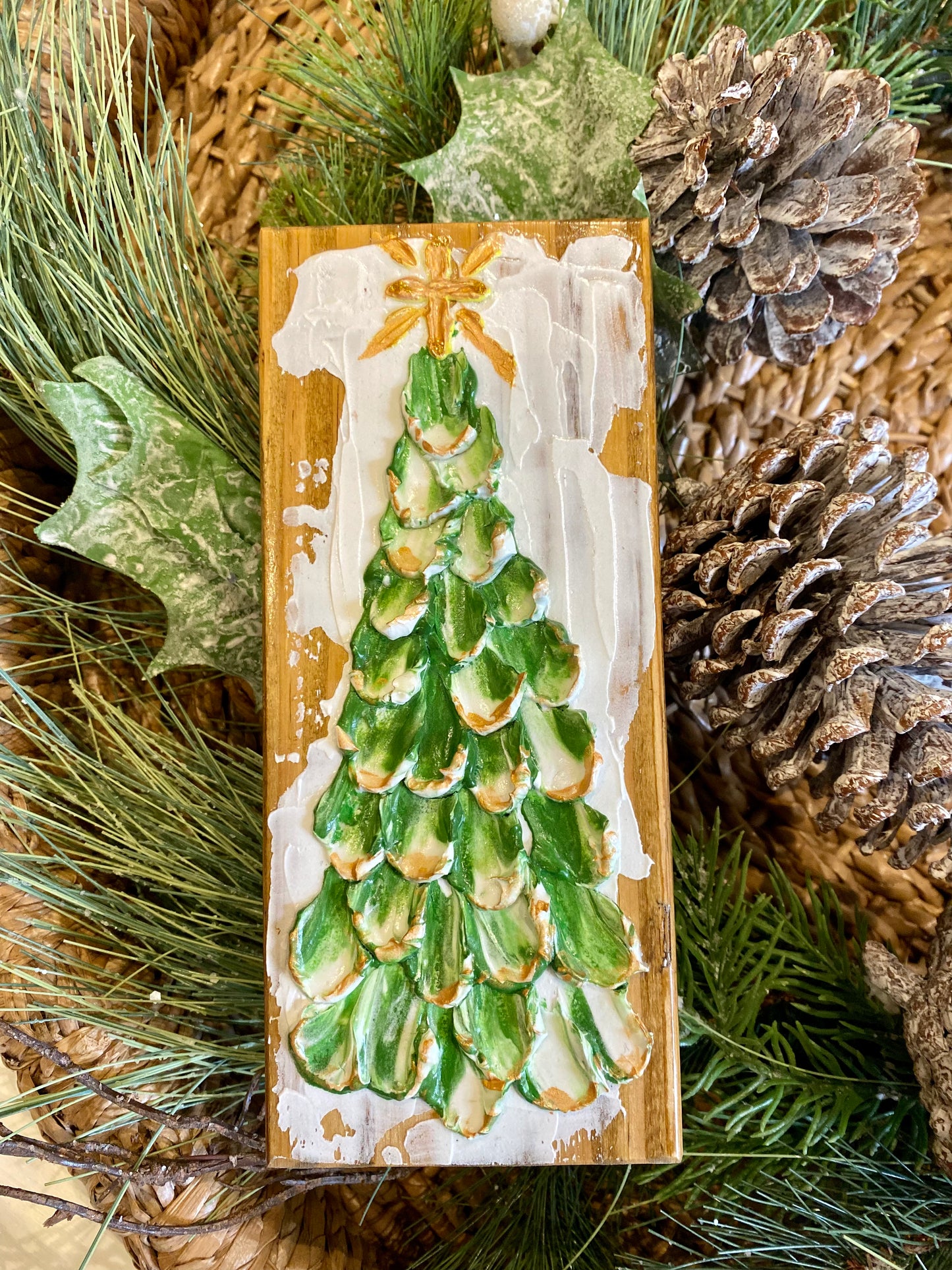 Christmas tree block